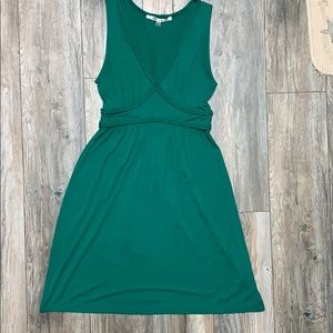 Green dress